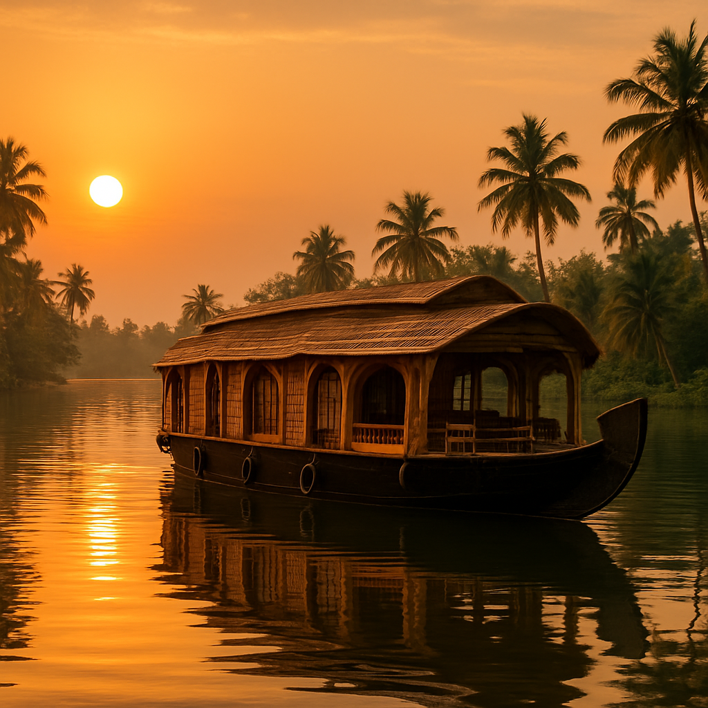 Alleppey Backwaters, Kerala